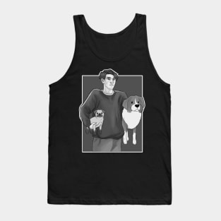 Nick Nelson - heartstopper Nellie And Henry B&W Tank Top